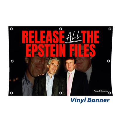 "Release all" Vinyl Banner
