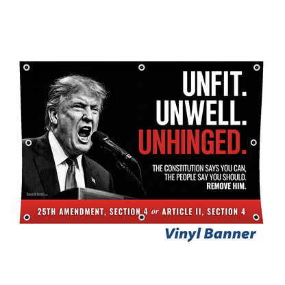 "Remove Him" Vinyl Banner