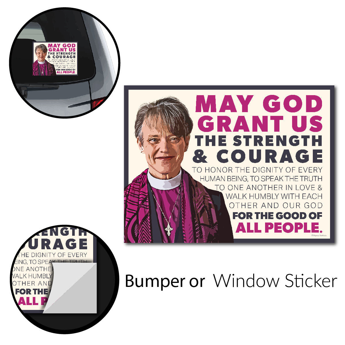 "Mariann Budde Bishop" Bumper Stickers