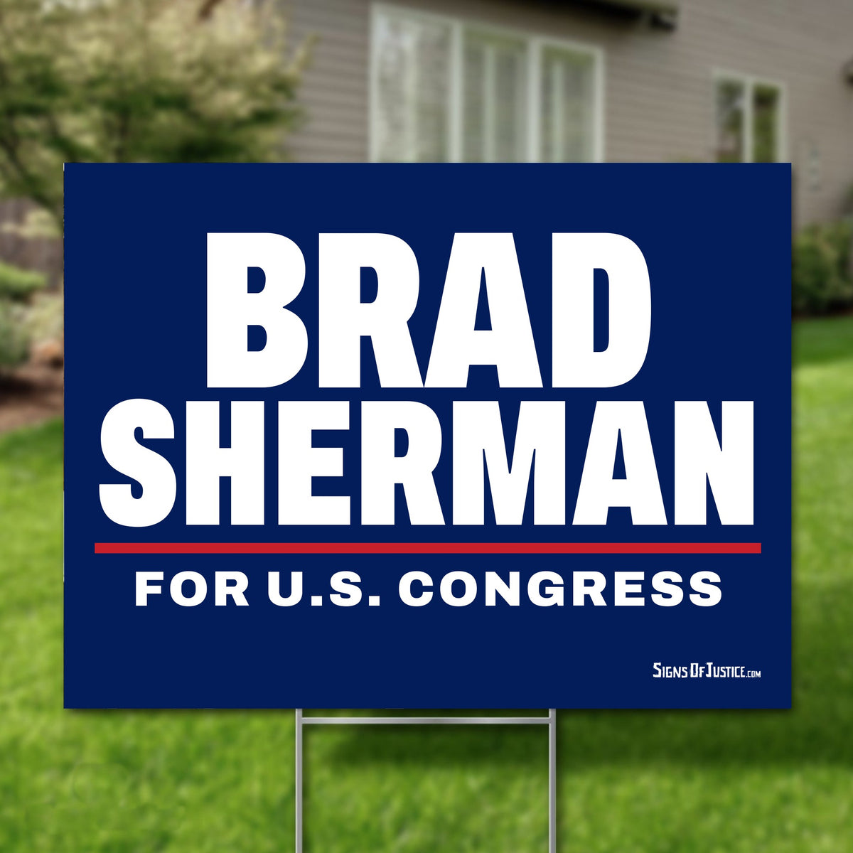 Brad Sherman 24"x18" yard sign