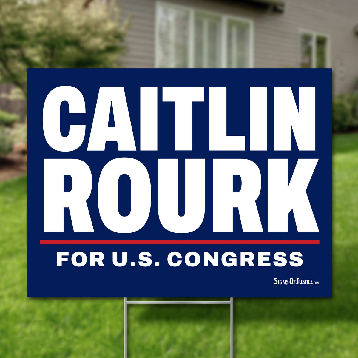 Caitlin Rourk 24"x18" yard sign