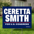 Ceretta Smith 24"x18" yard sign