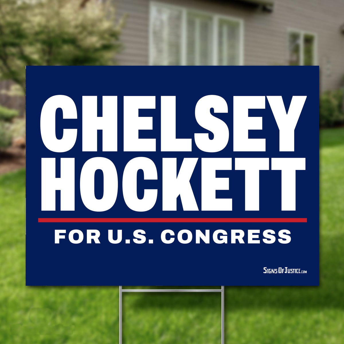 Chelsey Hockett 24"x18" yard sign