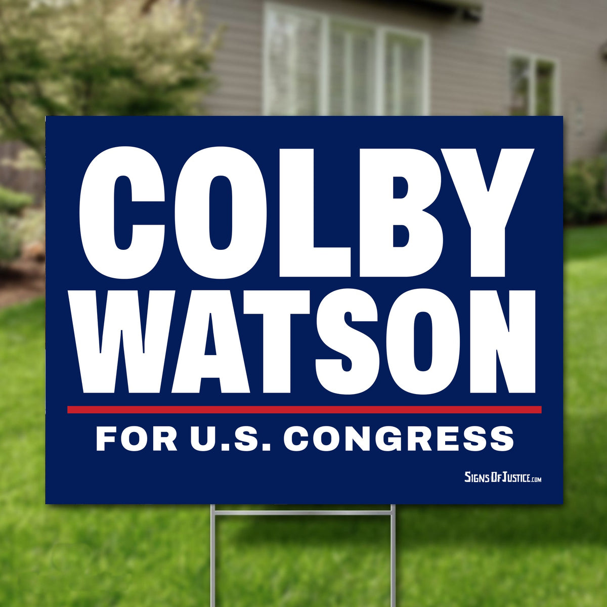 Colby Watson 24"x18" yard sign