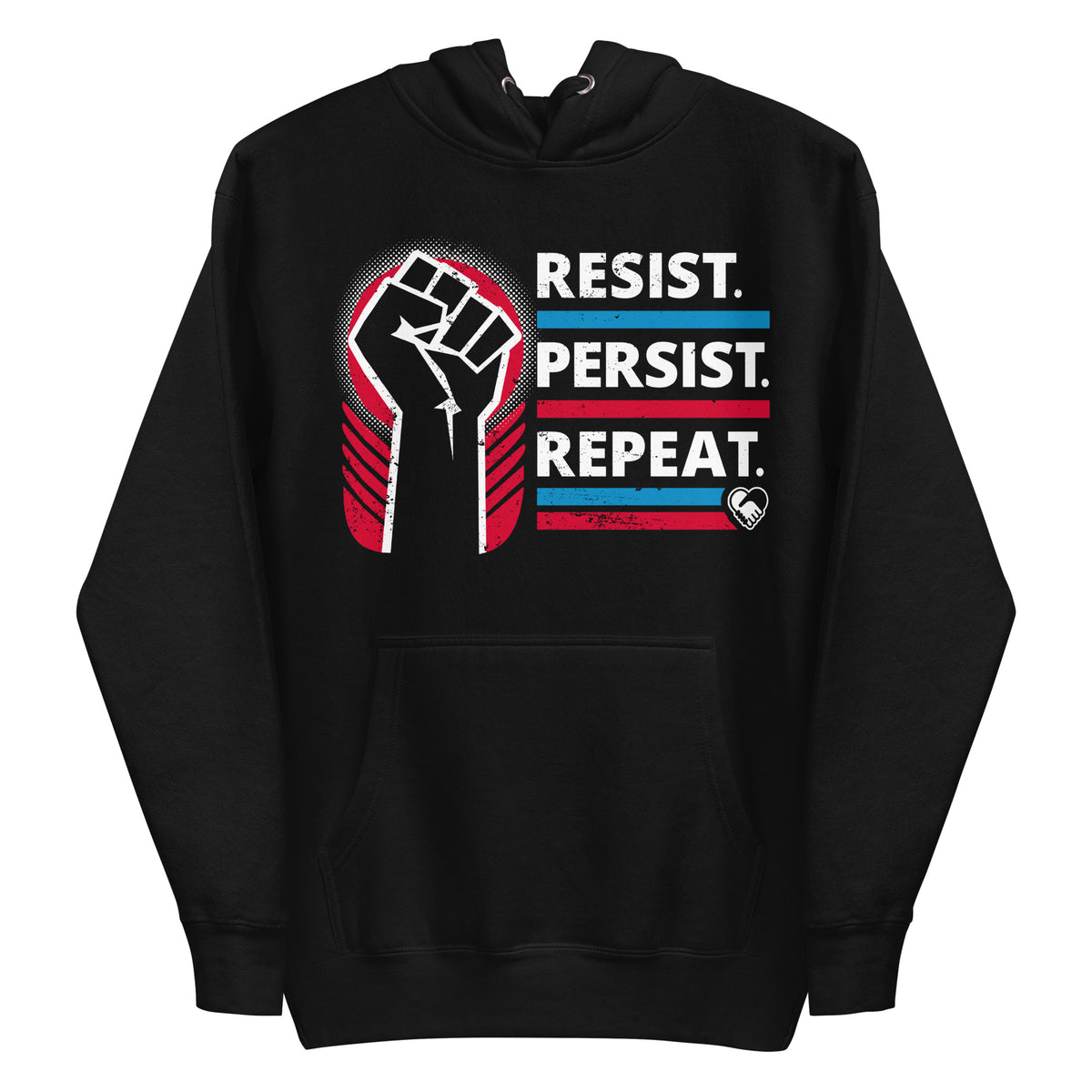"Resist Persist Repeat" Unisex Hoodie