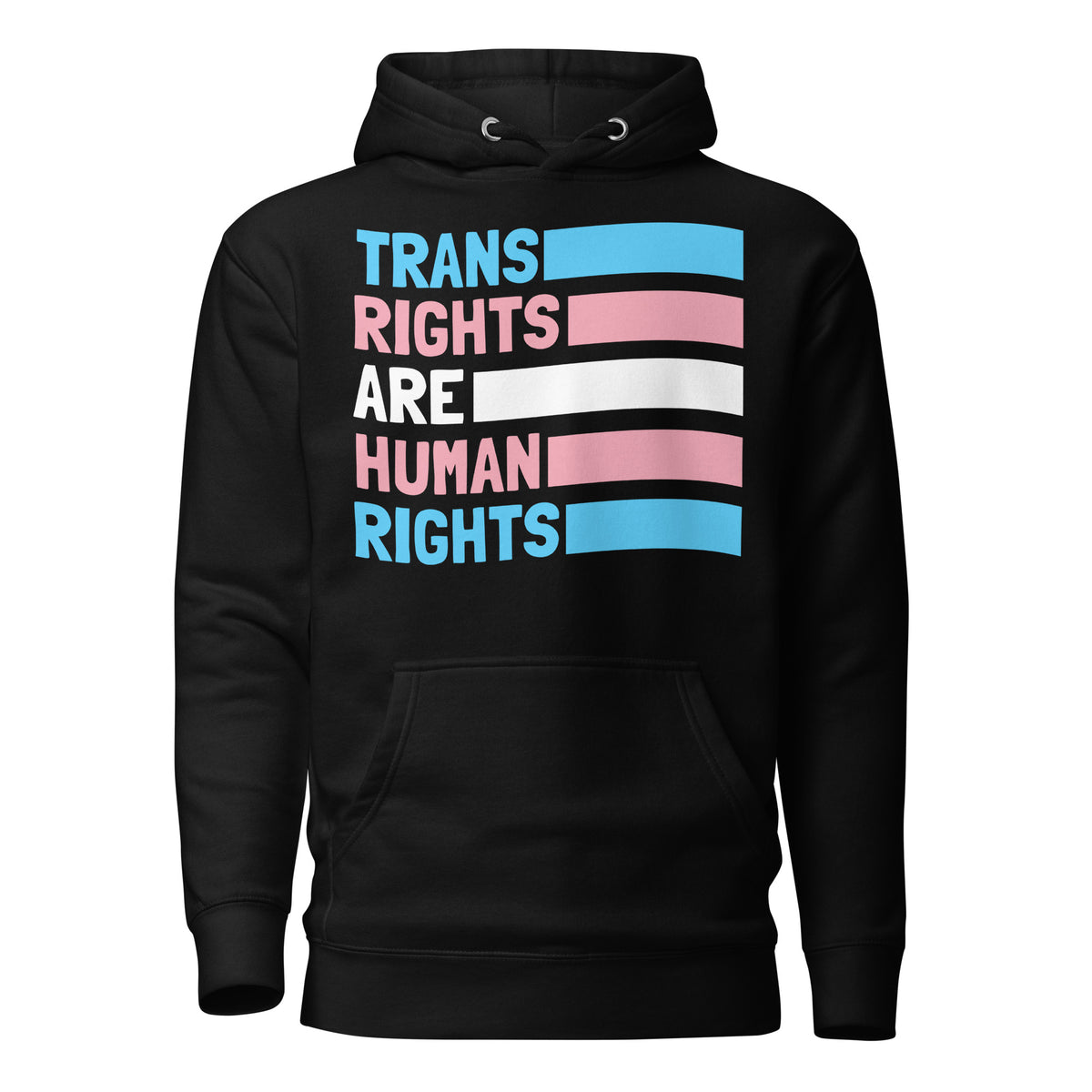 "Trans Rights Are Human Rights" Unisex Hoodie