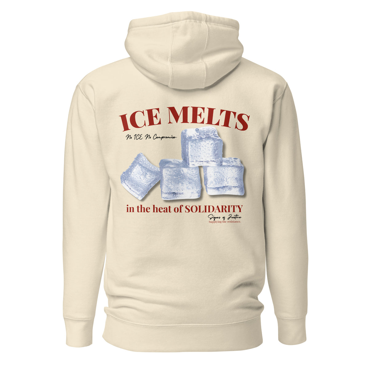 "No ICE" Unisex Hoodie