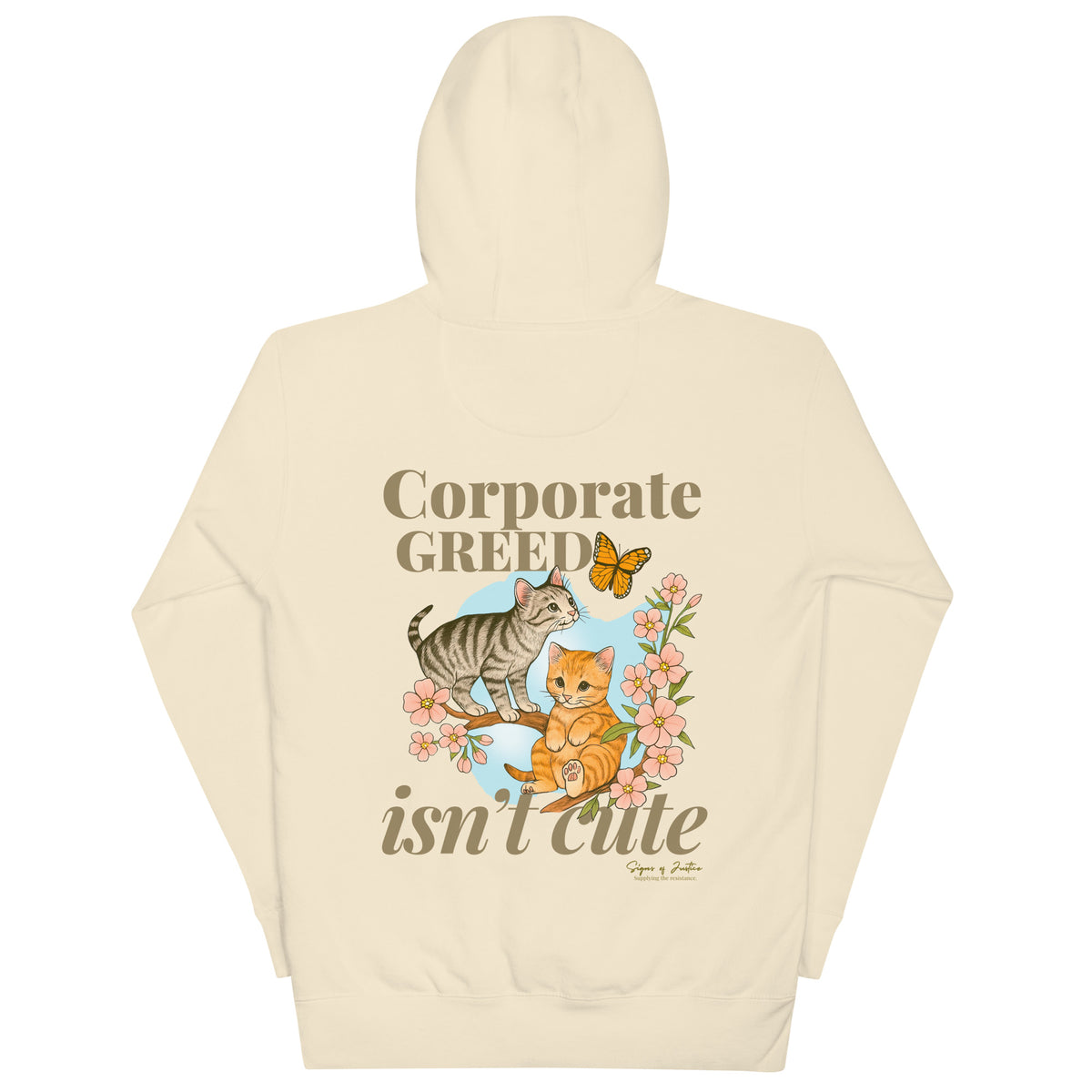 "Corporate Greed" Unisex Hoodie