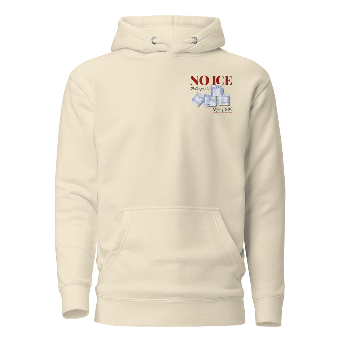 "No ICE" Unisex Hoodie