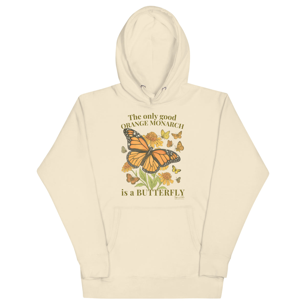 "Good Monarch" Unisex Hoodie (Front Only)
