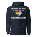"Love Who You Want" Unisex Hoodie