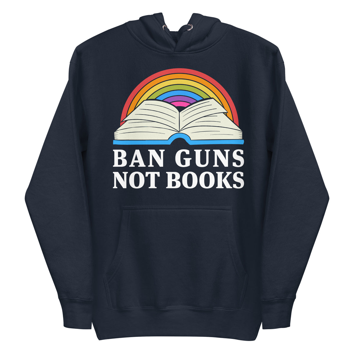 "Ban Guns Not Books" Unisex Hoodie