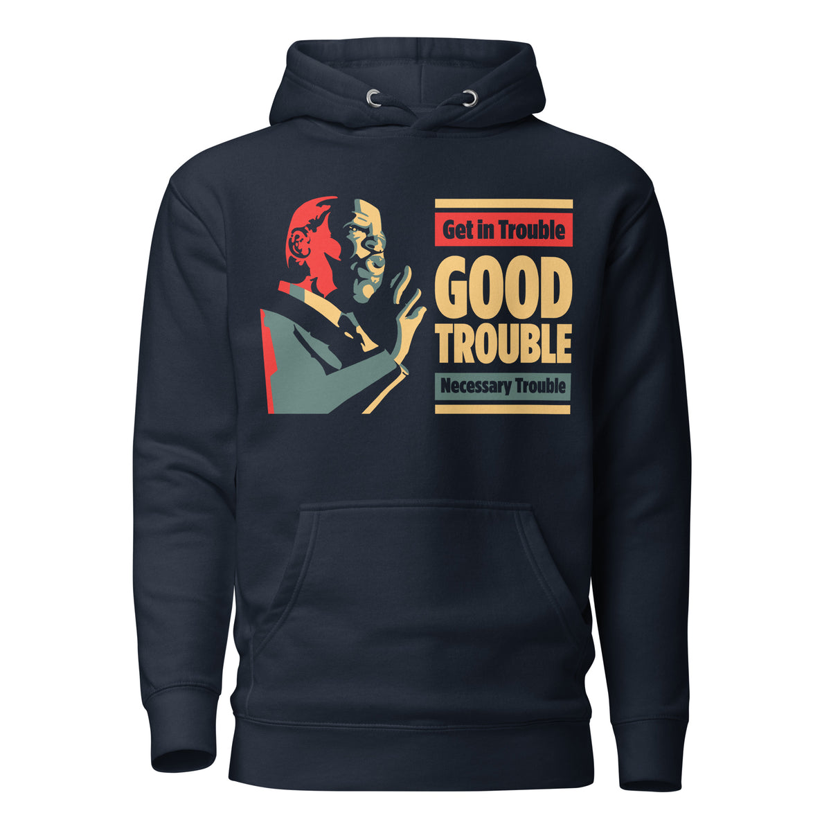 "John Lewis: Good Trouble" Unisex Hoodie