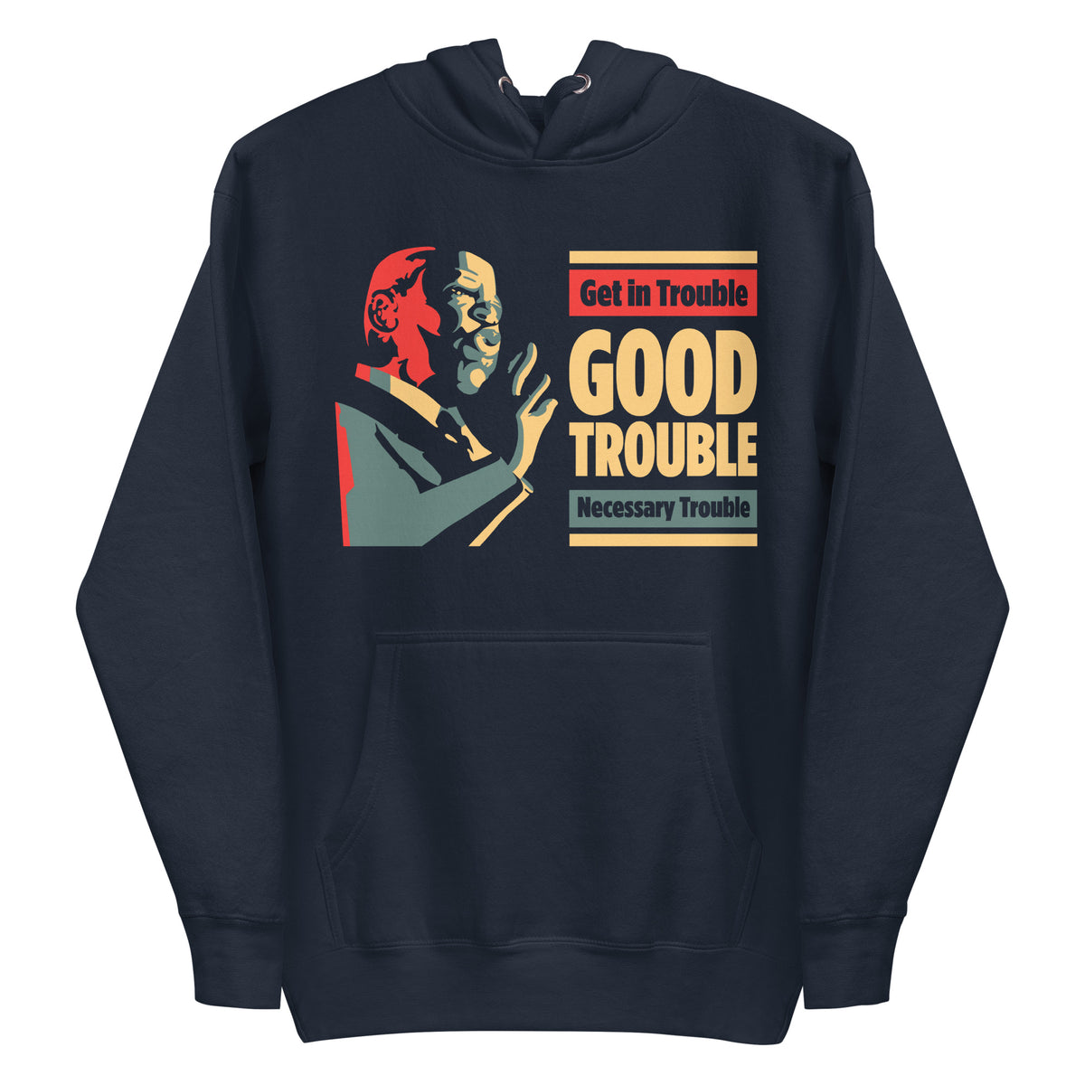 "John Lewis: Good Trouble" Unisex Hoodie