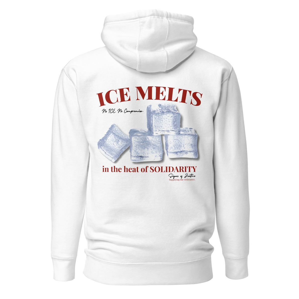 "No ICE" Unisex Hoodie