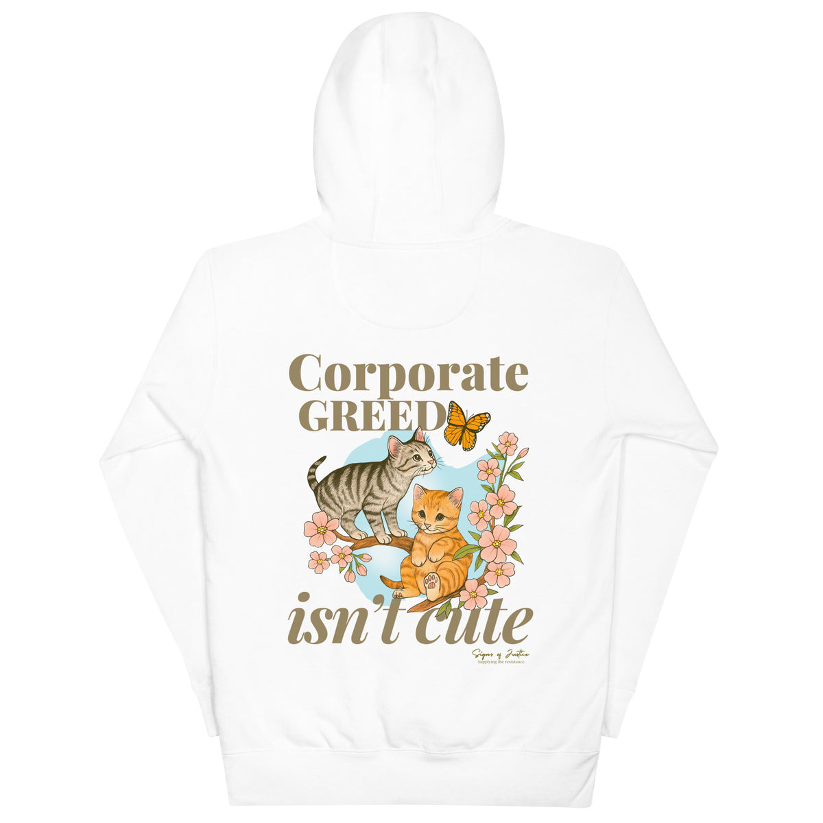 "Corporate Greed" Unisex Hoodie