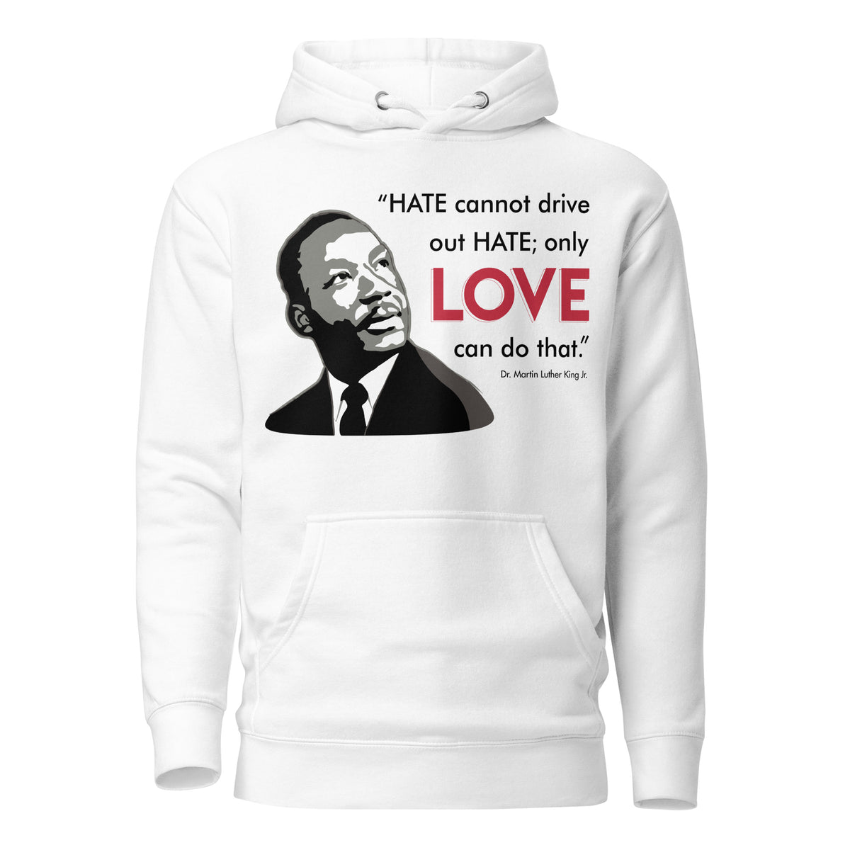 "MLK Love" Unisex Hoodie
