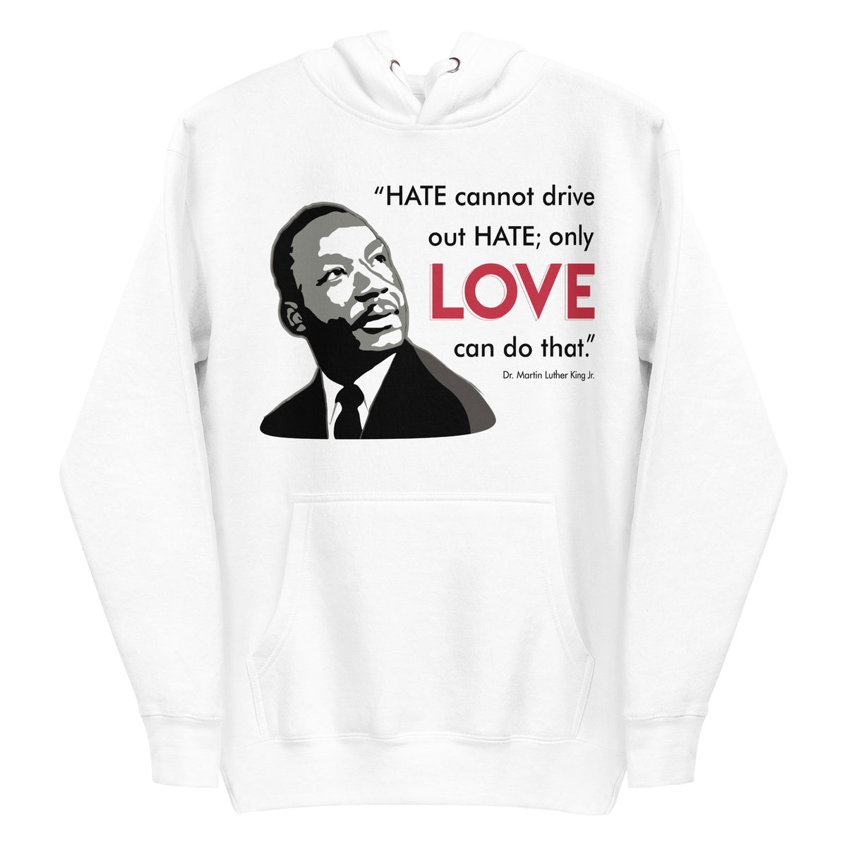 "MLK Love" Unisex Hoodie