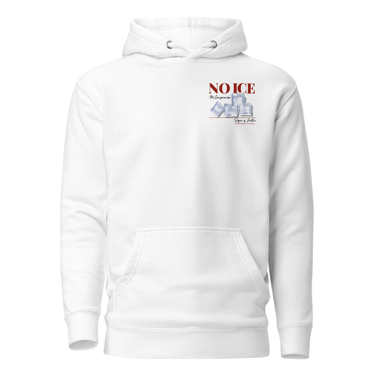 "No ICE" Unisex Hoodie