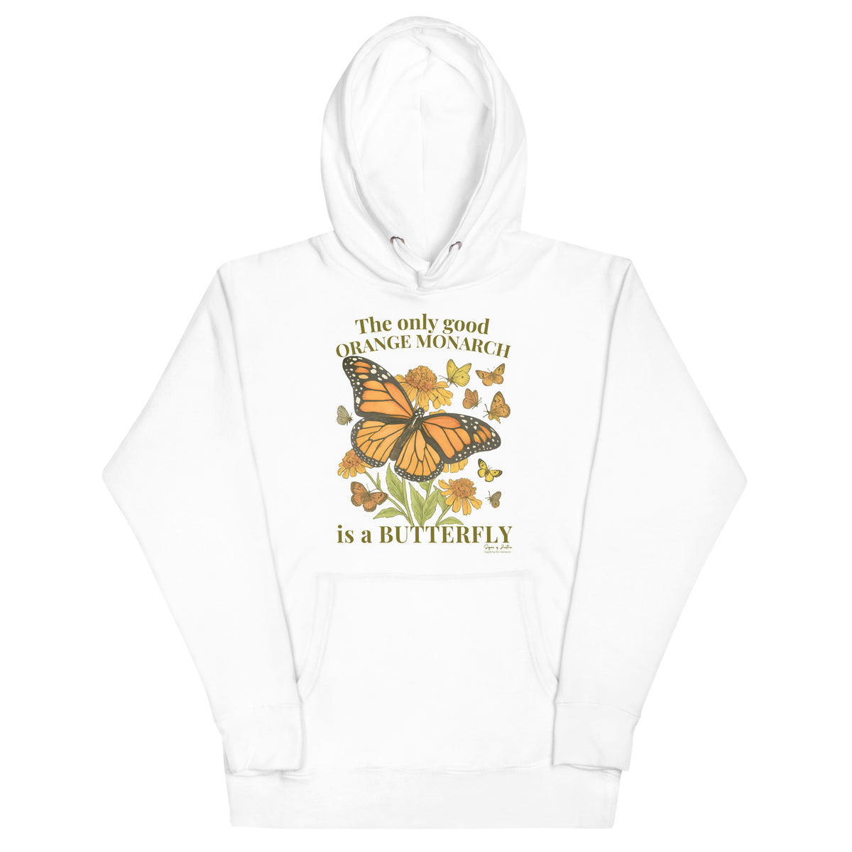 "Good Monarch" Unisex Hoodie (Front Only)