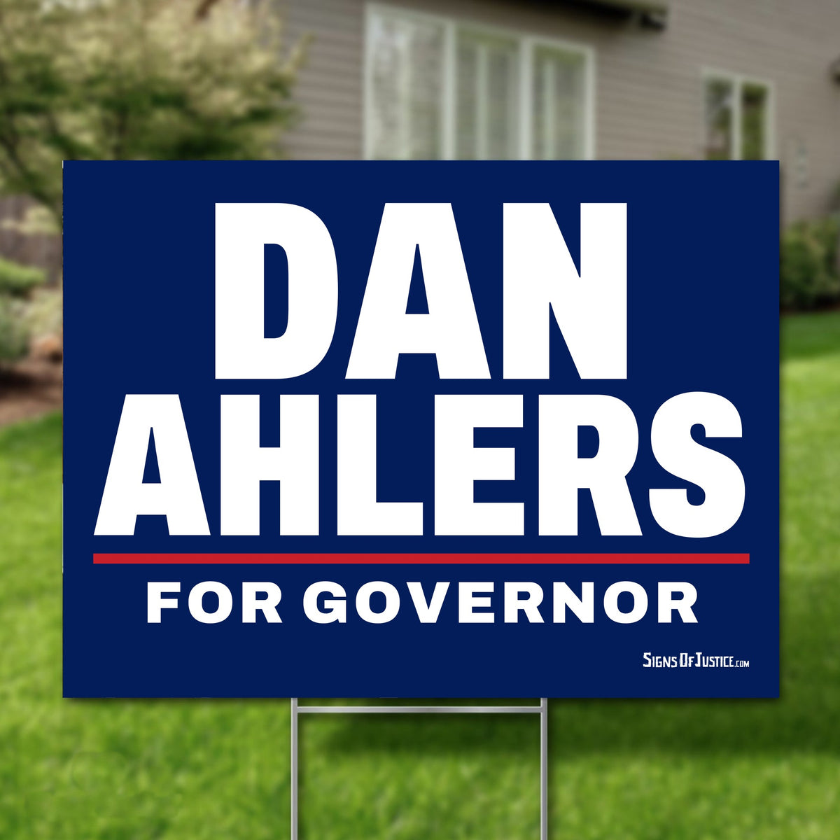 Dan Ahlers 24"x18" yard sign
