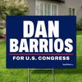 Dan Barrios 24"x18" yard sign
