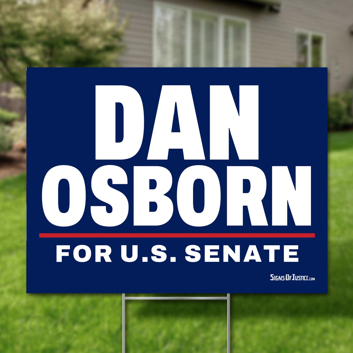 Dan Osborn 24"x18" yard sign