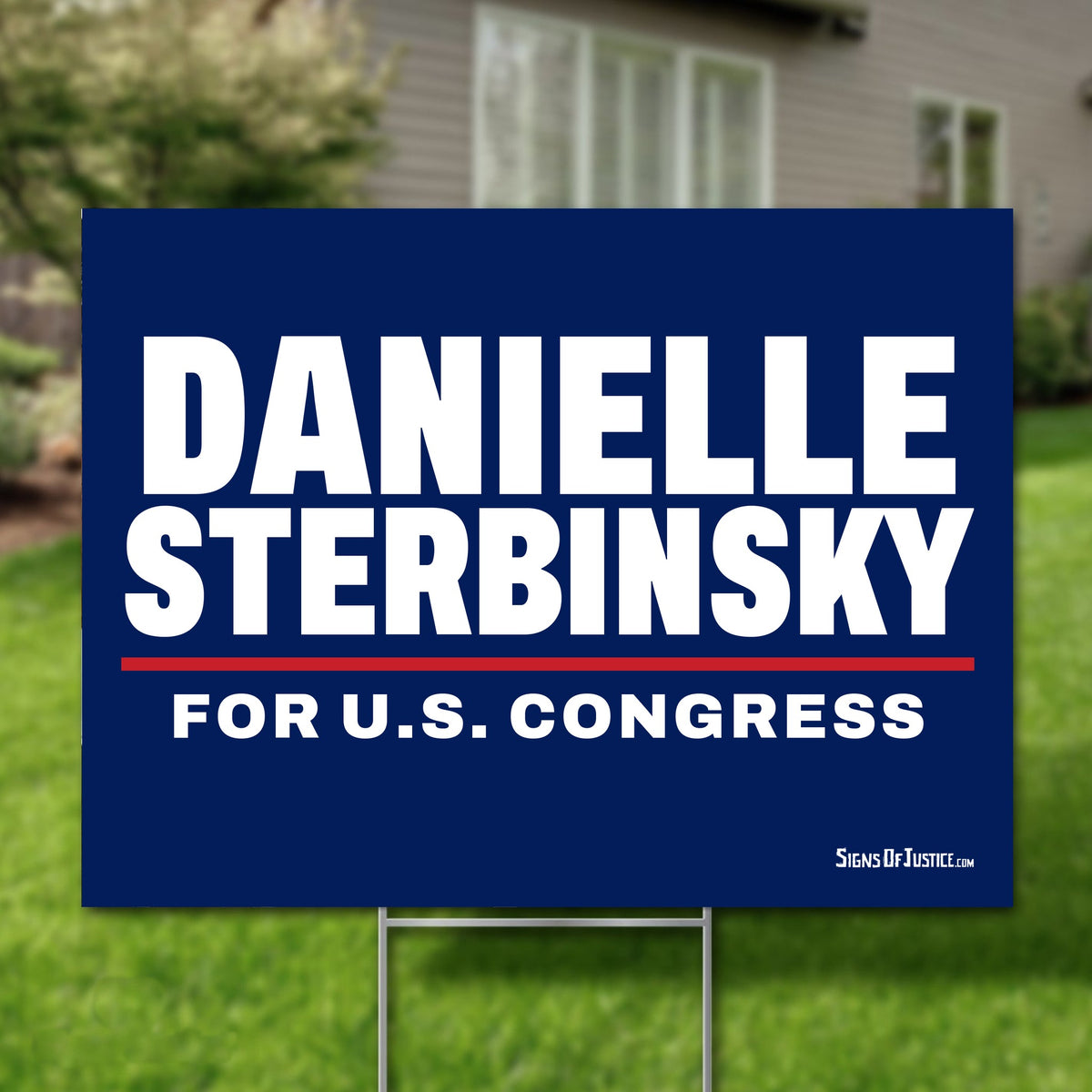 Danielle Sterbinsky 24"x18" yard sign