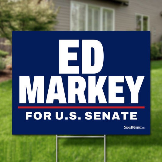 Ed Markey 24"x18" yard sign