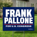 Frank Pallone 24"x18" yard sign