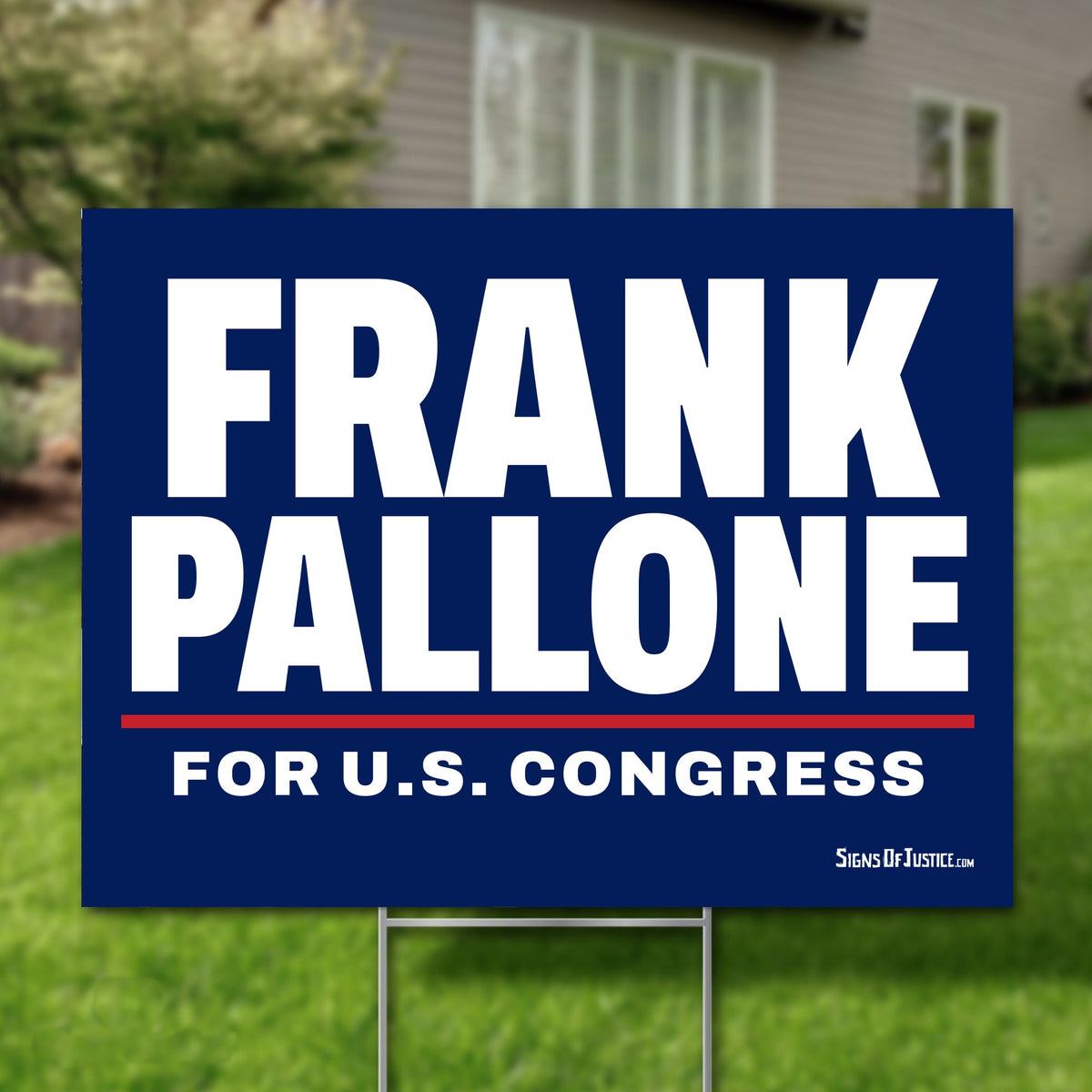 Frank Pallone 24"x18" yard sign