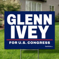 Glenn Ivey 24"x18" yard sign