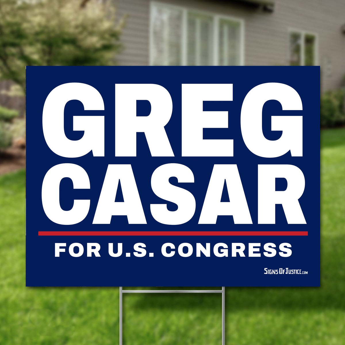 Greg Casar 24"x18" yard sign