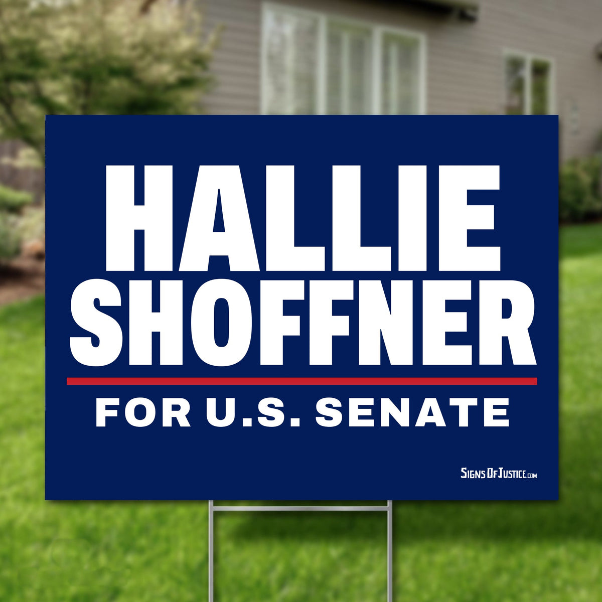 Hallie Shoffner 24"x18" yard sign