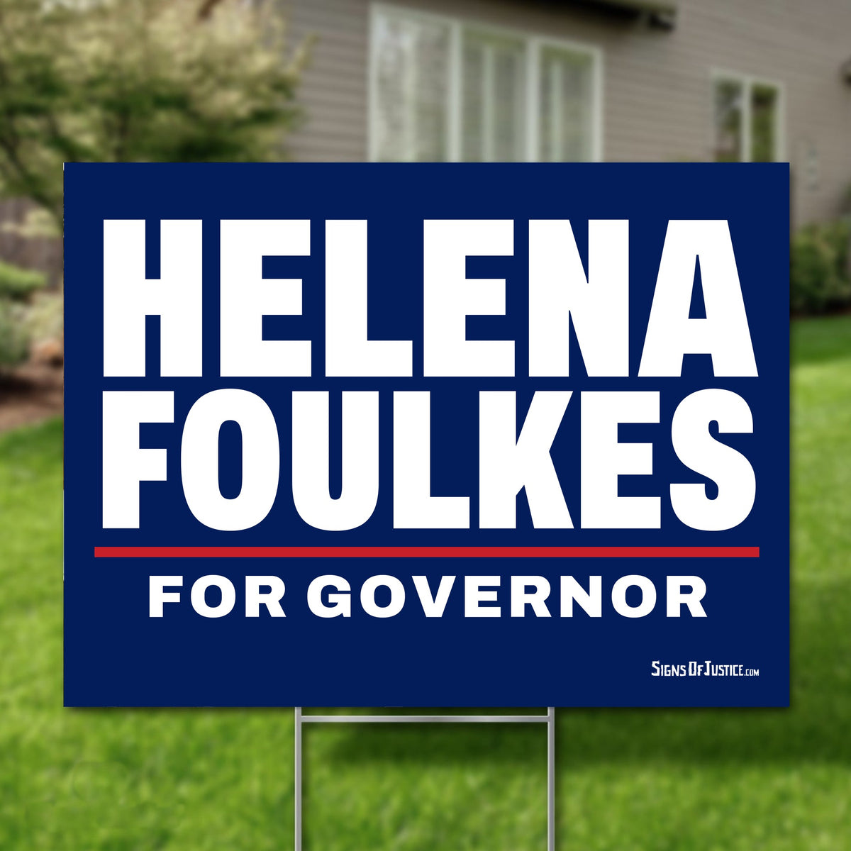 Helena Foulkes 24"x18" yard sign