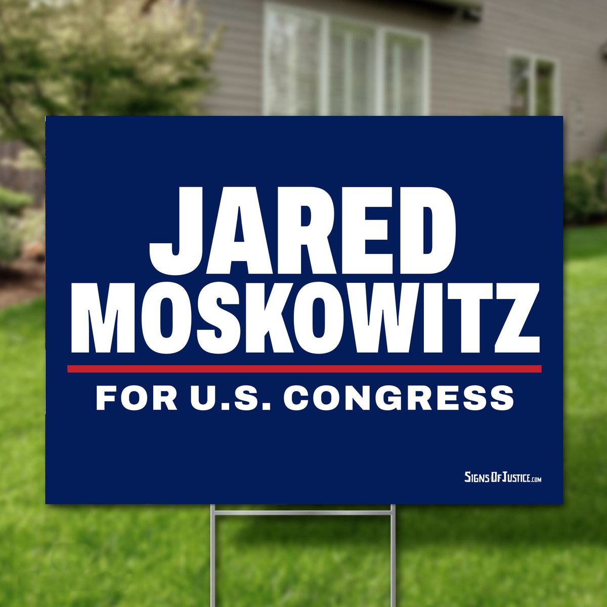 Jared Moskowitz 16"x12" yard sign