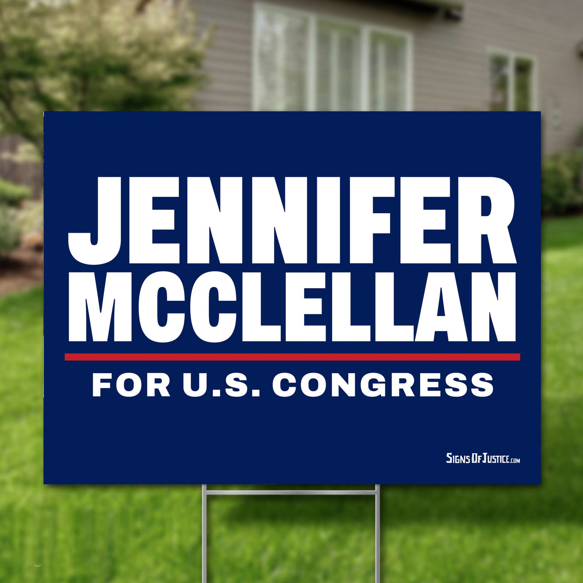 Jennifer McClellan 24"x18" yard sign