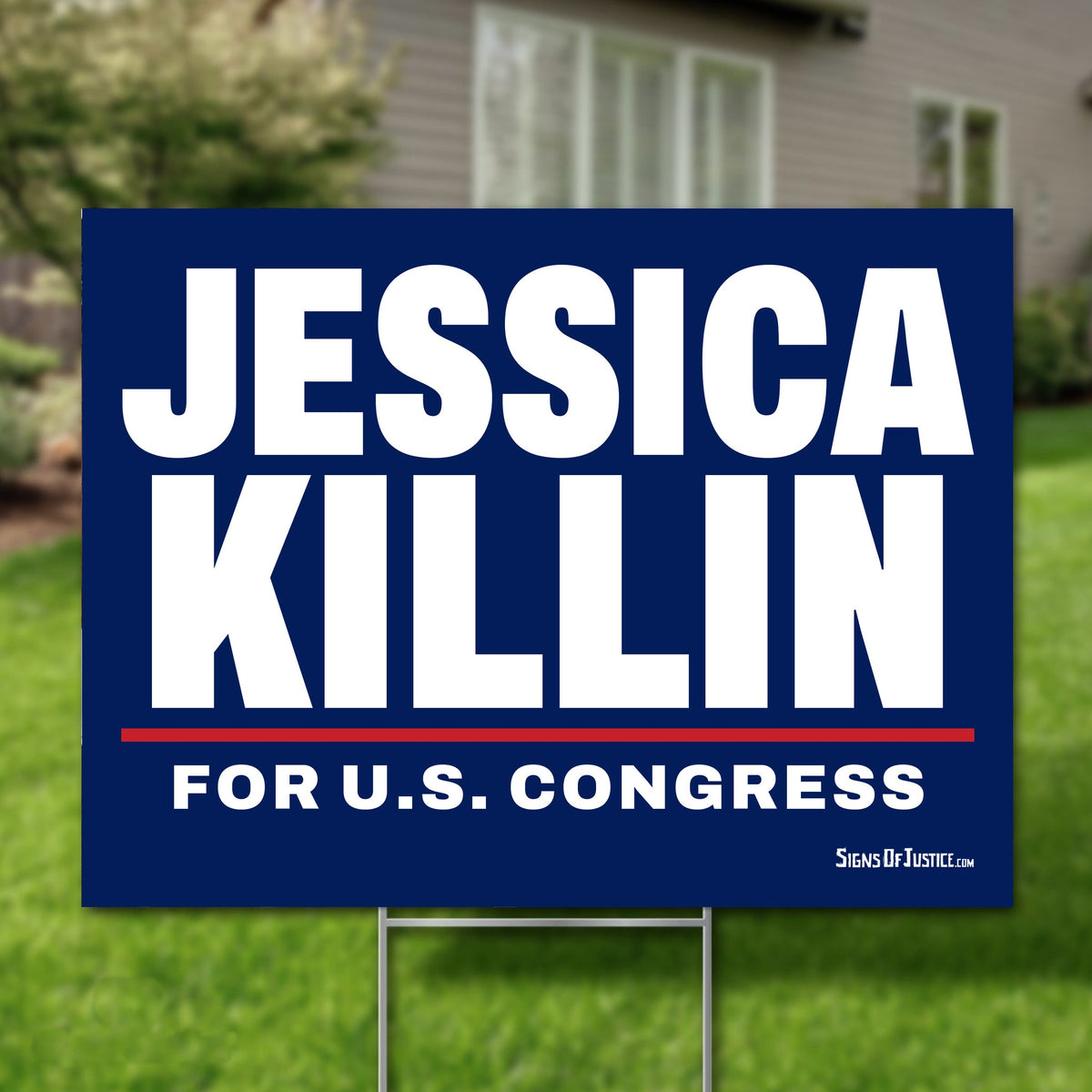 Jessica Killin 24"x18" yard sign