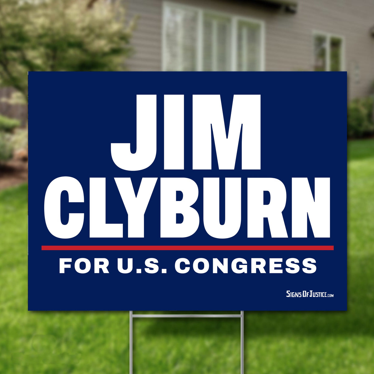 Jim Clyburn 24"x18" yard sign