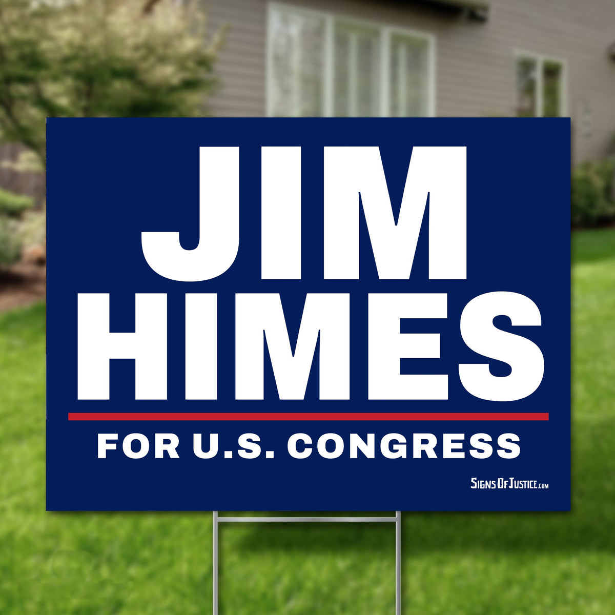 Jim Himes 24"x18" yard sign