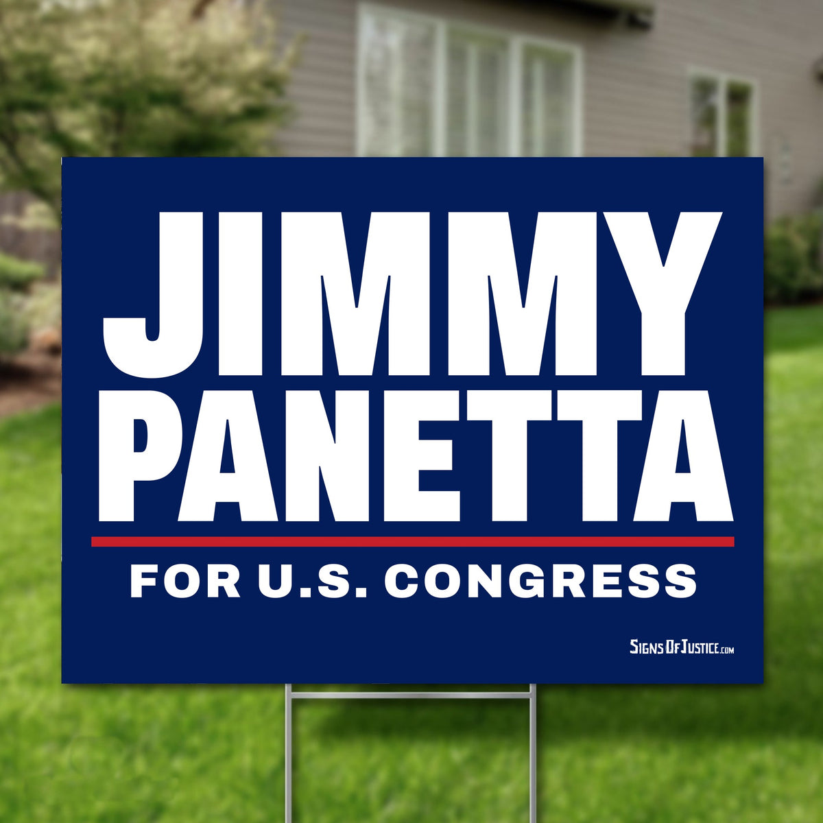 Jimmy Panetta 24"x18" yard sign
