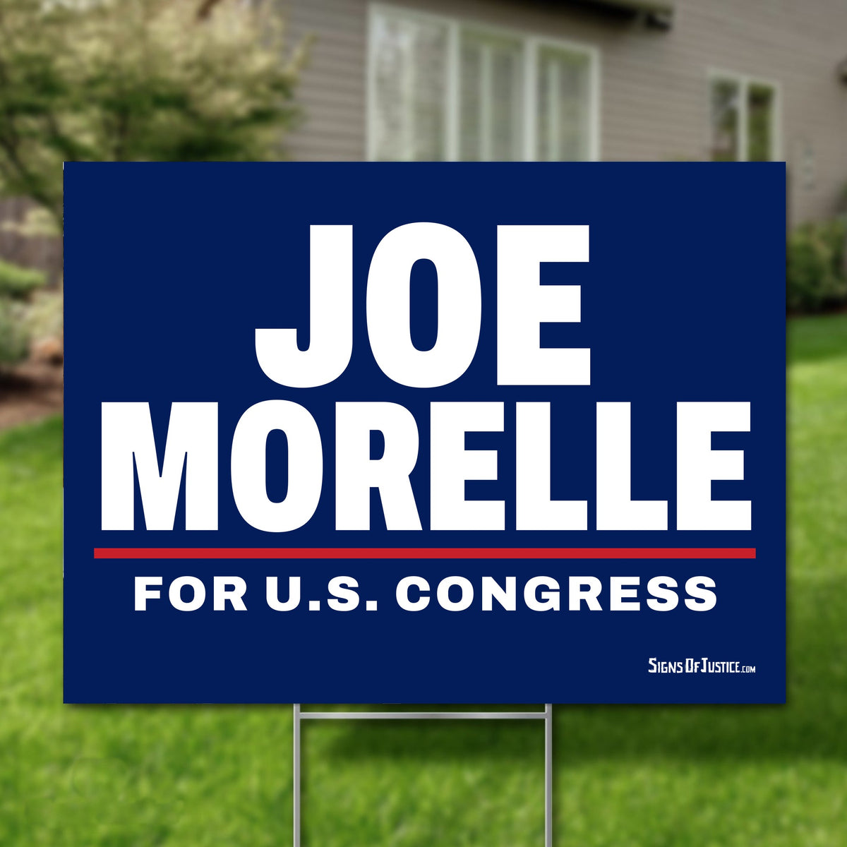 Joe Morelle 24"x18" yard sign