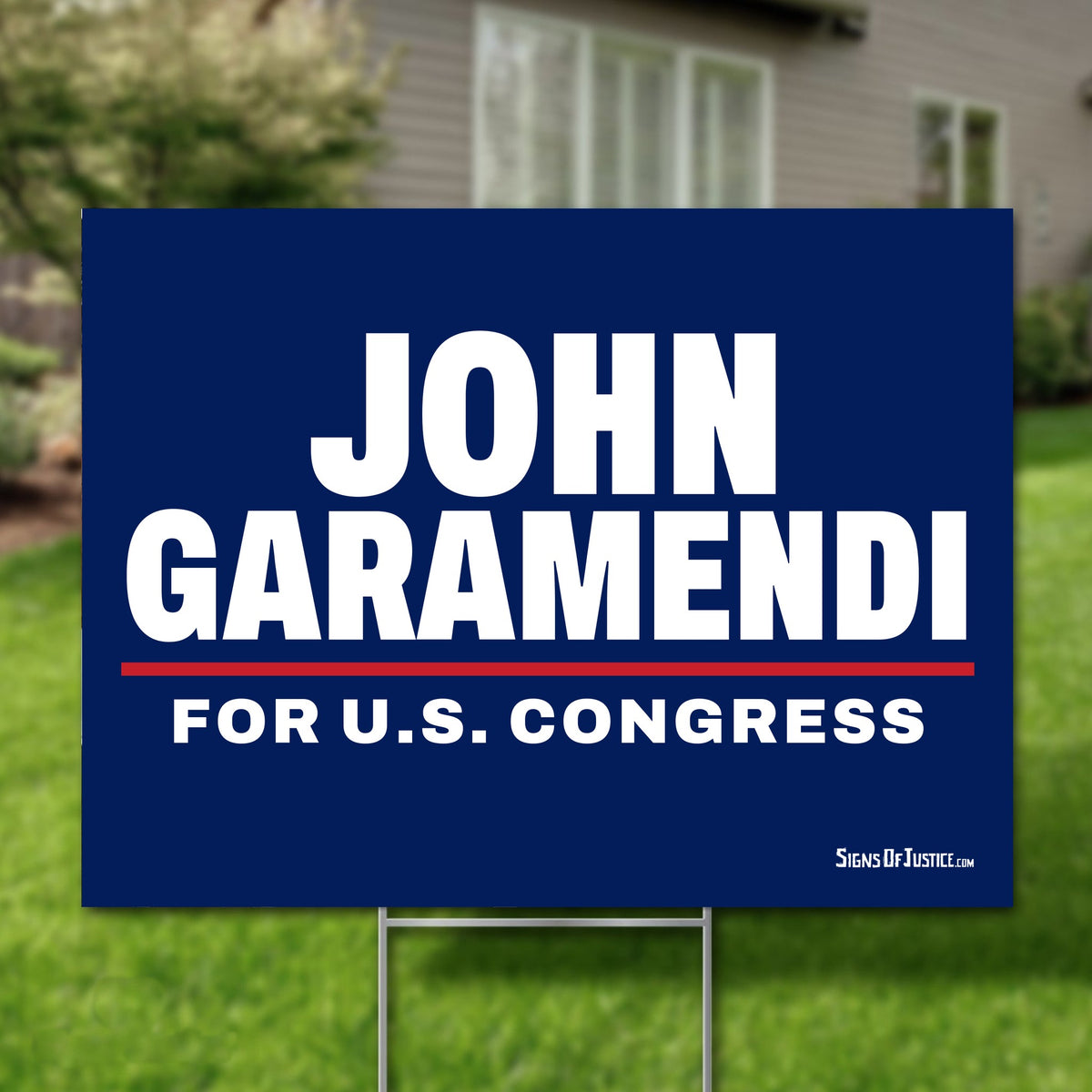 John Garamendi 24"x18" yard sign