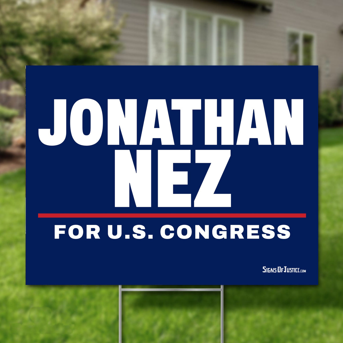 Jonathan Nez 24"x18" yard sign