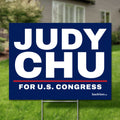 Judy Chu 24"x18" yard sign