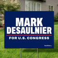 Mark DeSaulnier 24"x18" yard sign