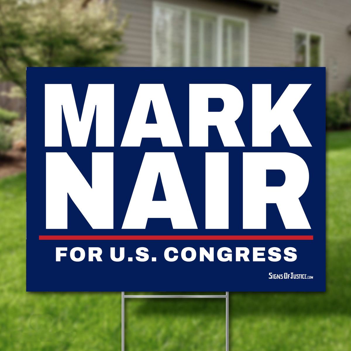 Mark Nair 24"x18" yard sign