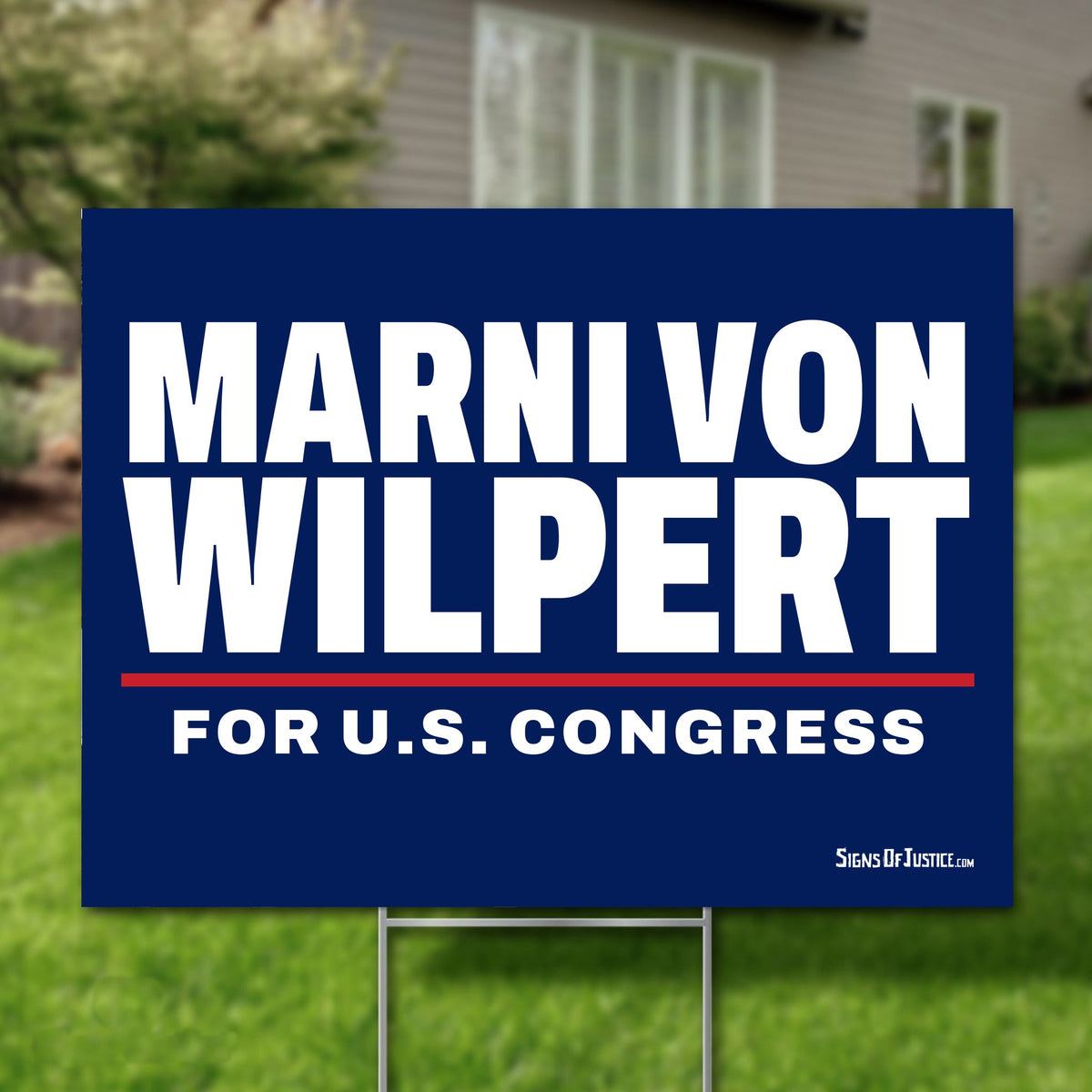 Marni von Wilpert 24"x18" yard sign
