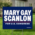 Mary Gay Scanlon 24"x18" yard sign