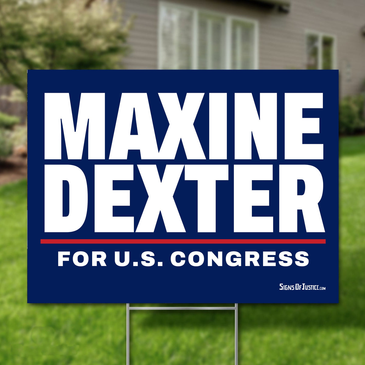 Maxine Dexter 24"x18" yard sign